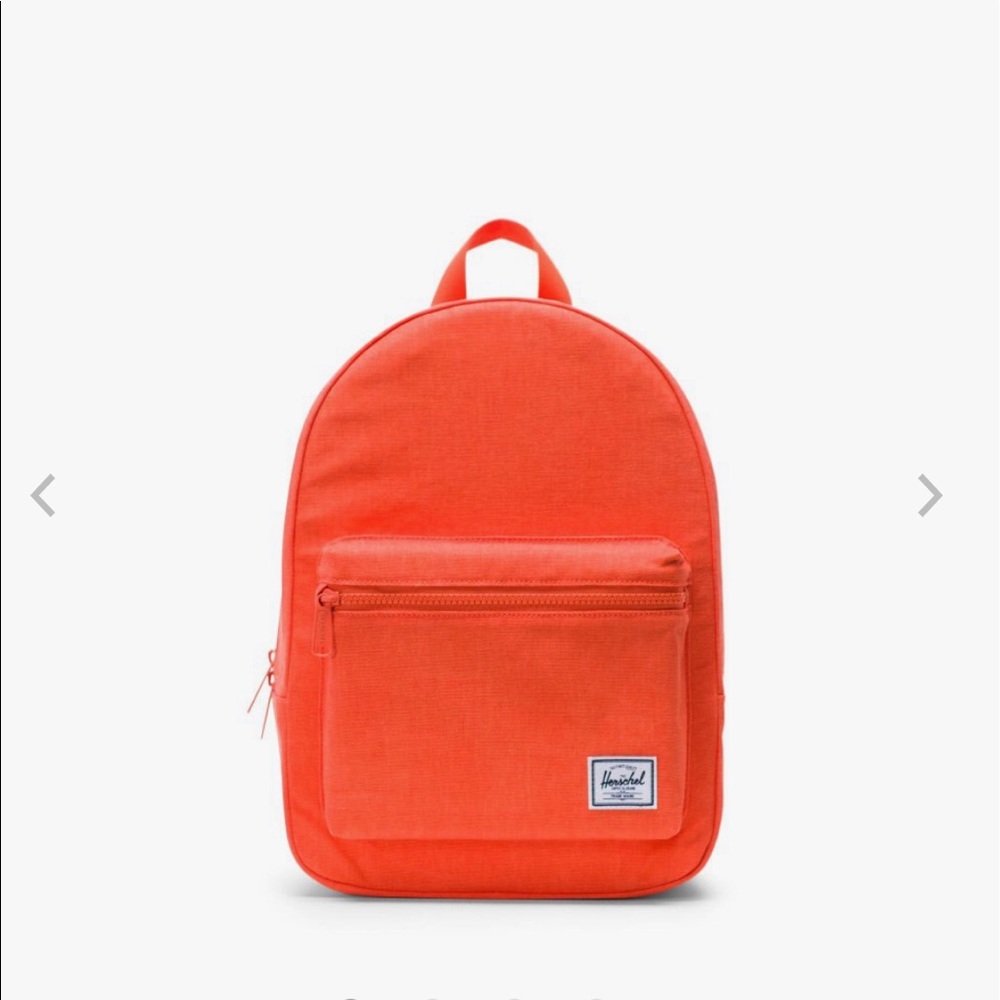 Small Orange Herschel Backpack